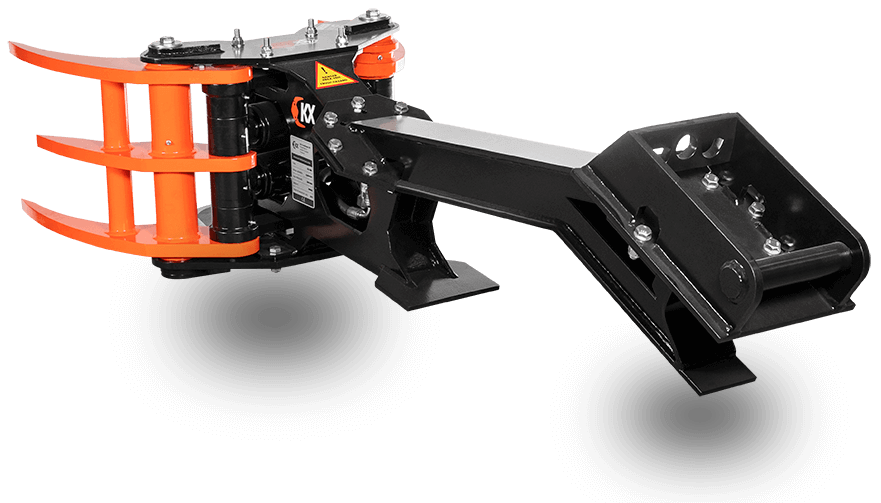 The KX-280 is a new kind of energy wood grapple.